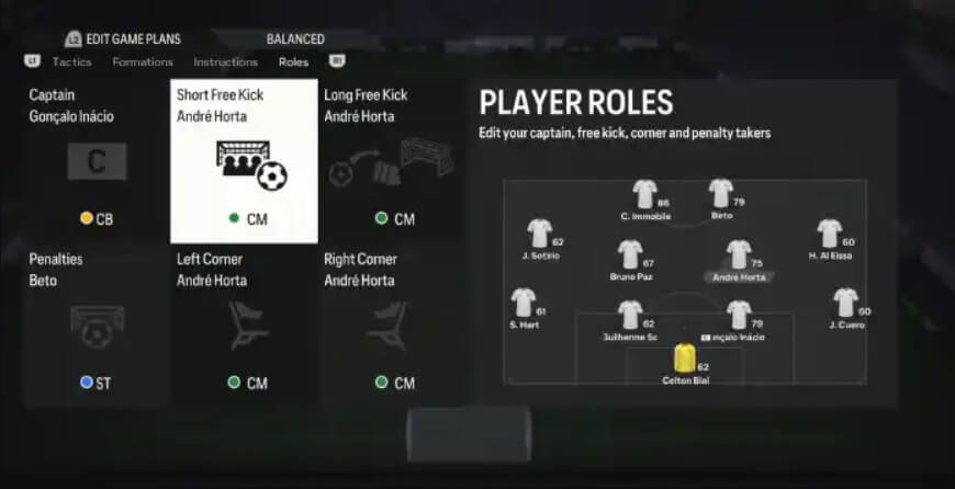 FC 24 Player Roles