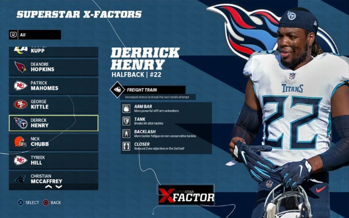 Top 10 Halfbacks in Madden 23 