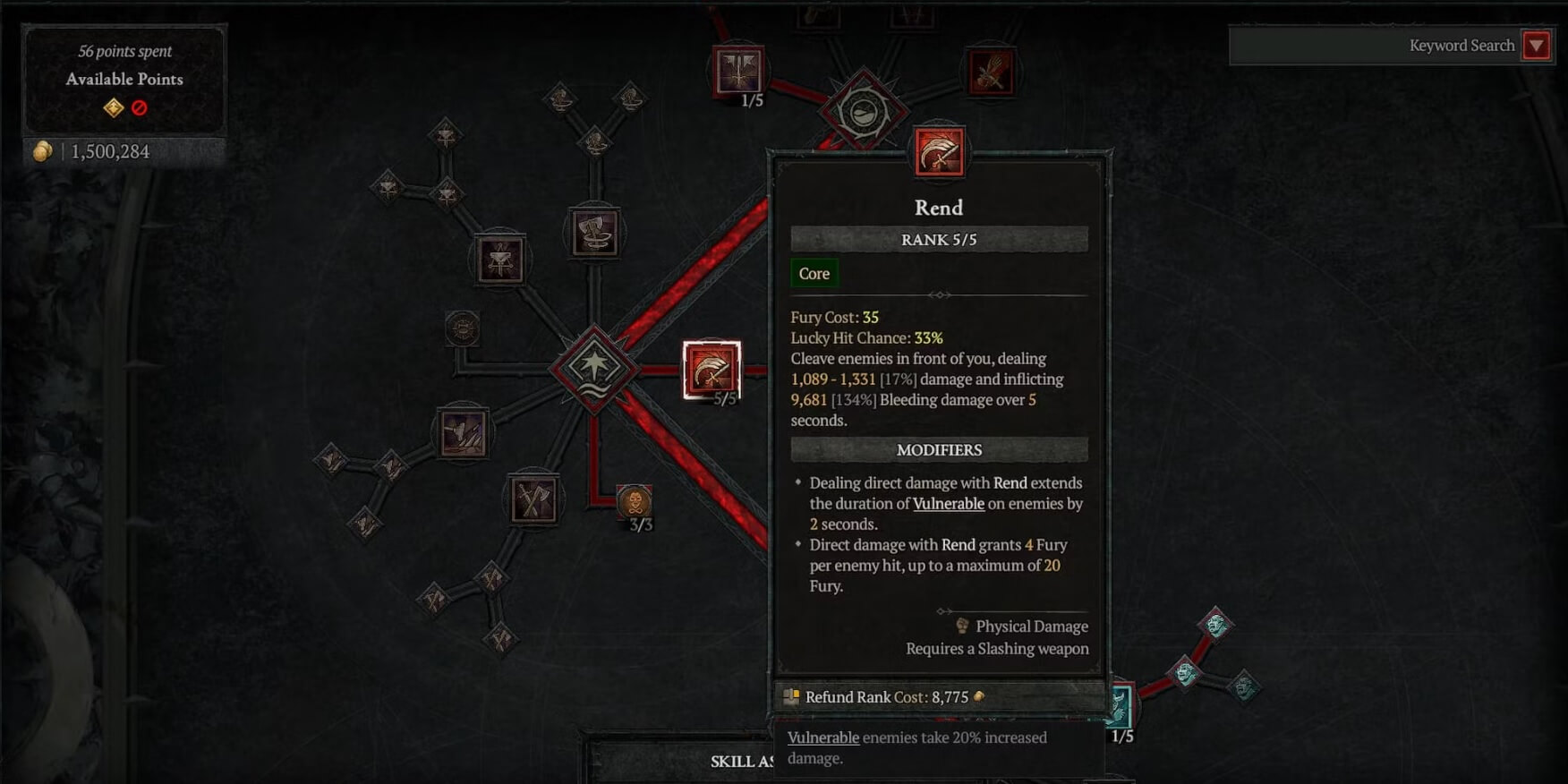 Diablo IV Rend Barbarian Build