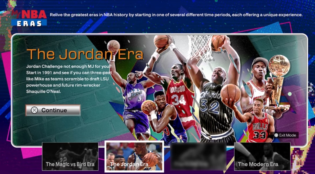 NBA 2K23 The Jordan Era