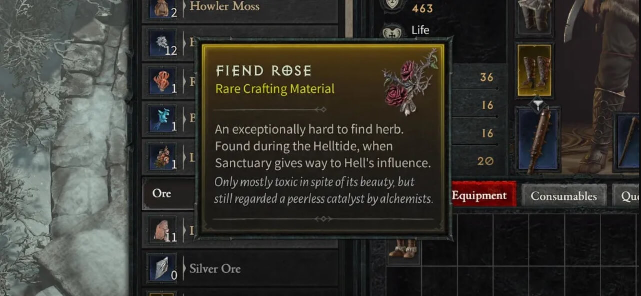 Diablo IV Crafting Materials