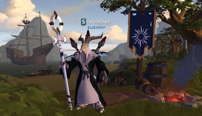 Albion Online Holy Staff Healer