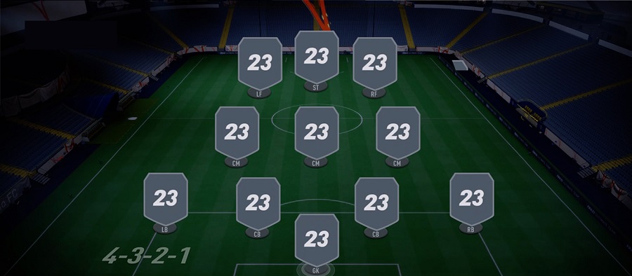 FIFA 23 4–3–2–1 formation
