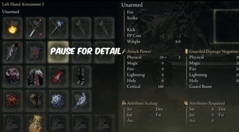 Gear for Elden Ring DLC Finger Sorceries Build