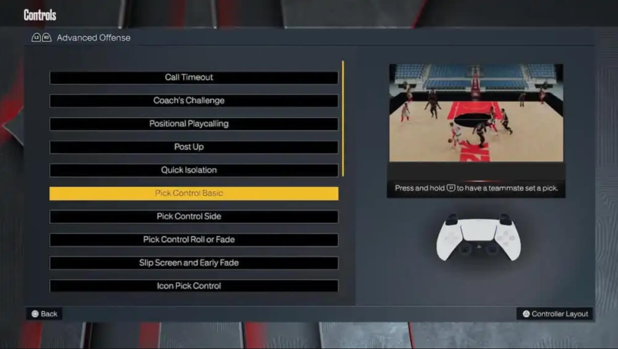NBA 2K23 Pick and Roll
