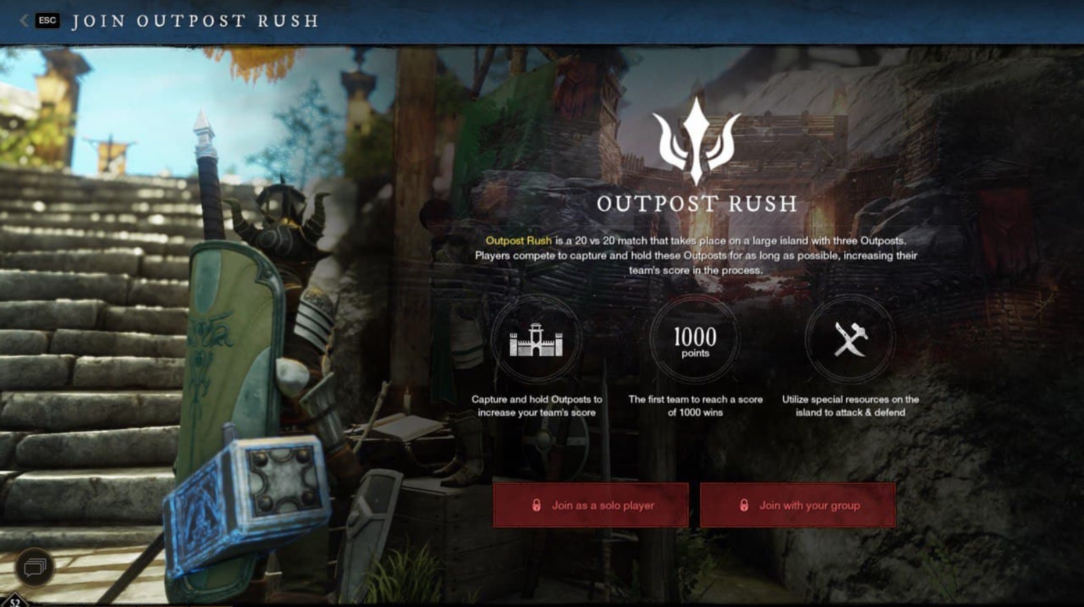 New World Outpost Rush Guide