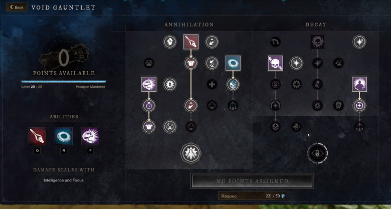 Void Gauntlet Abilities New World Season 3 Mutation PvE Healer Build