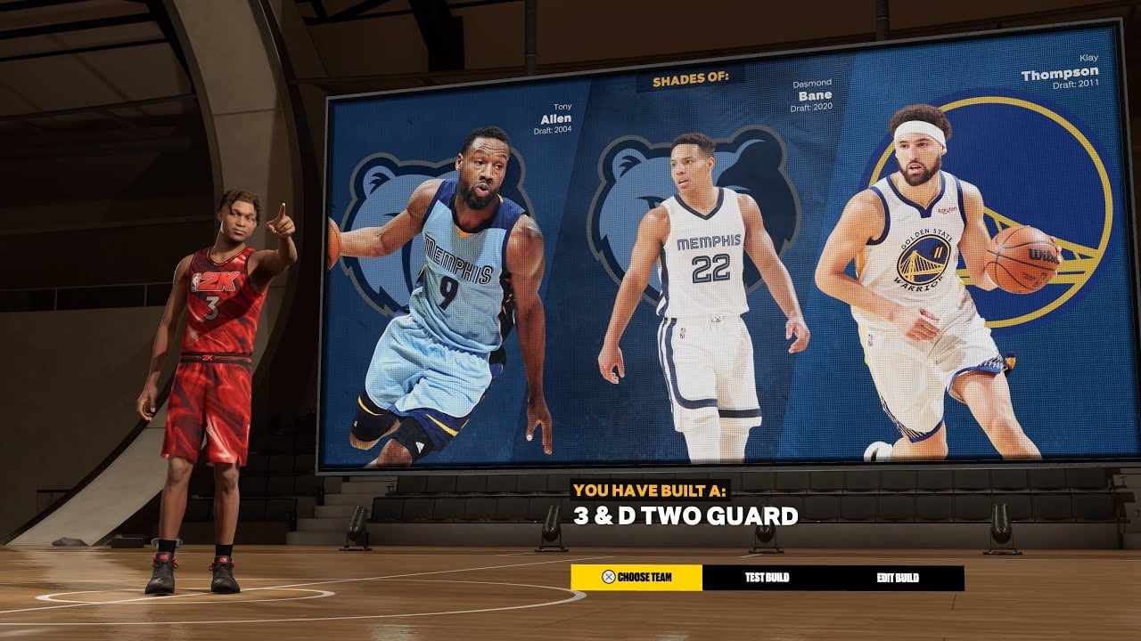 NBA 2K23 3 & D Two Guard