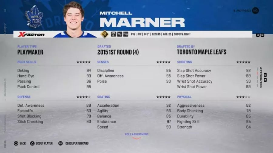 NHL 23 Mitchell Marner