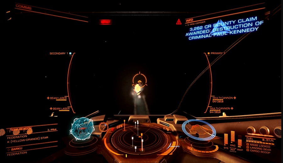 Elite Dangerous Bounty Hunting