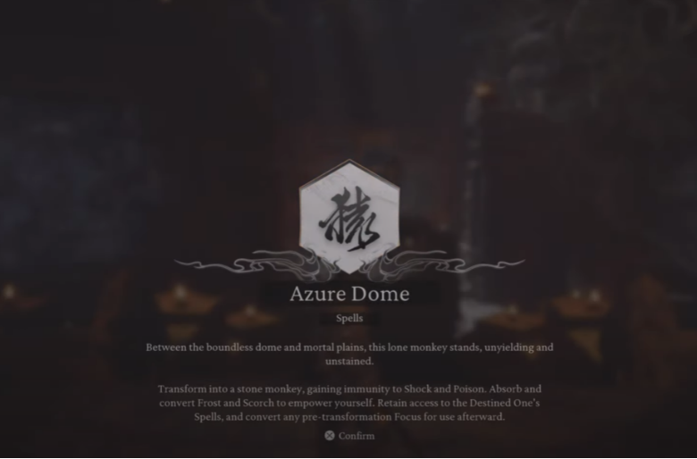 Black Myth Wukong True Ending and Rewards - Azure Dome