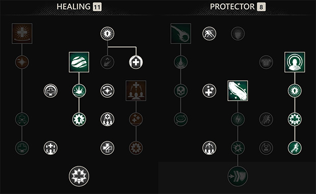 New World Life Staff Skill Tree