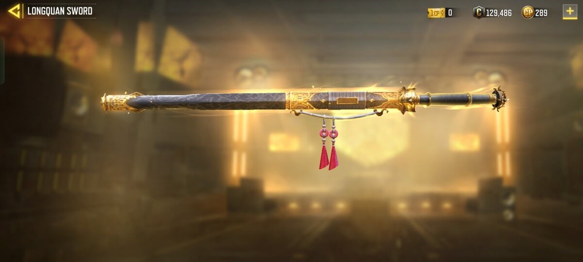 Darkheart Sword Legendary Melee in COD Mobile