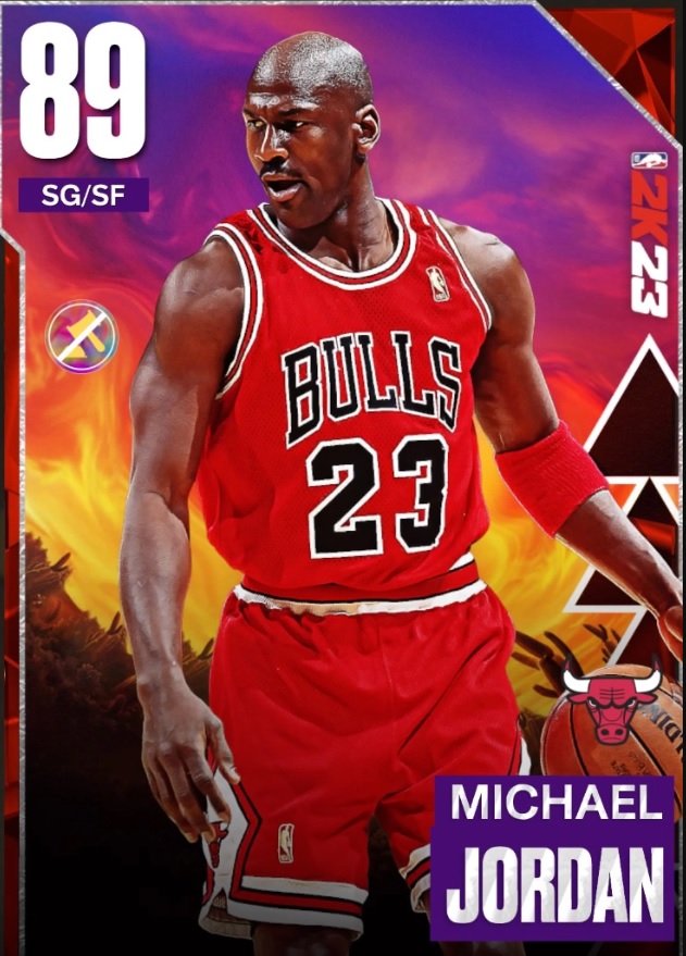 NBA 2K23 Michael Jordan Card