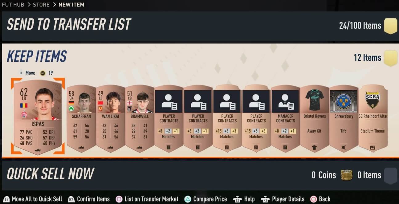 FIFA 23 Bronze Packs