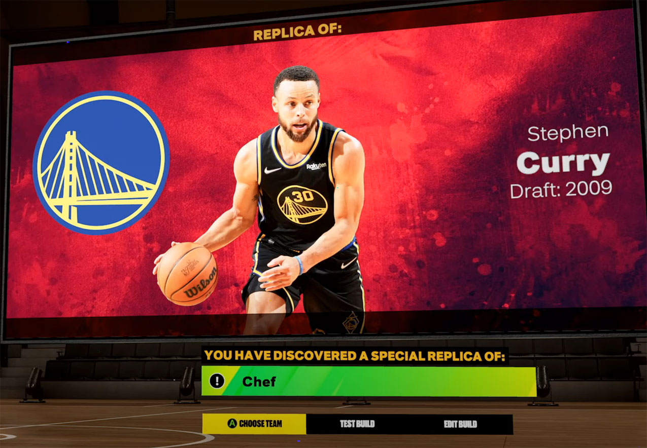 NBA 2K23 Steph Curry
