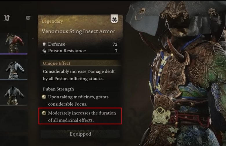 Venomous Sting Insect Armor - A True Hidden Gem