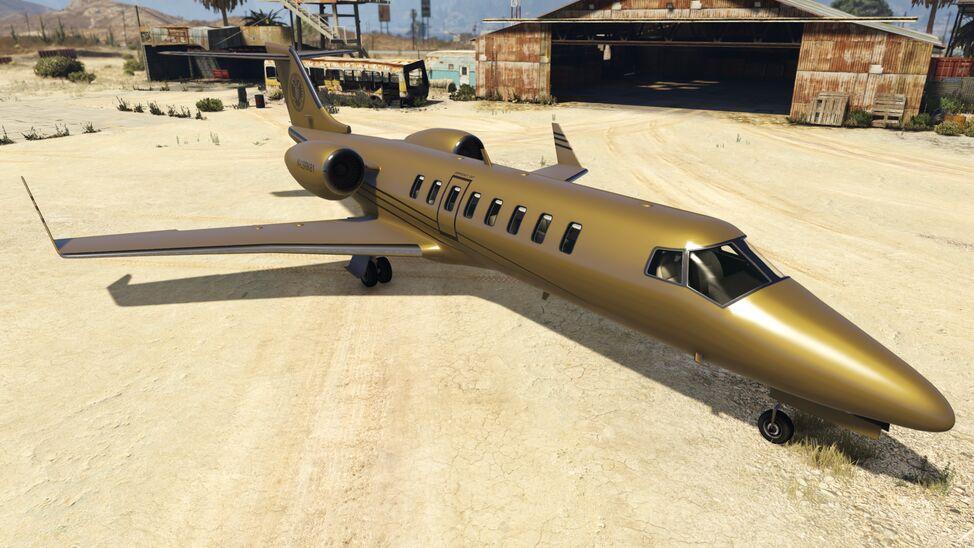 GTA Online Luxor Deluxe Jet