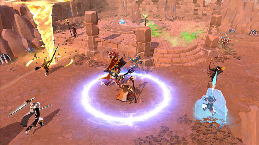 Albion Online Team Spotlights Mobile PvP Action 