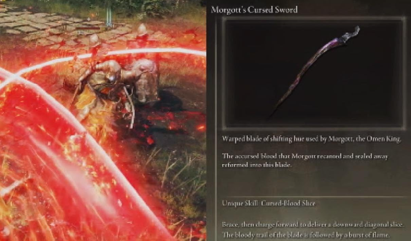 Morgott’s Cursed Sword