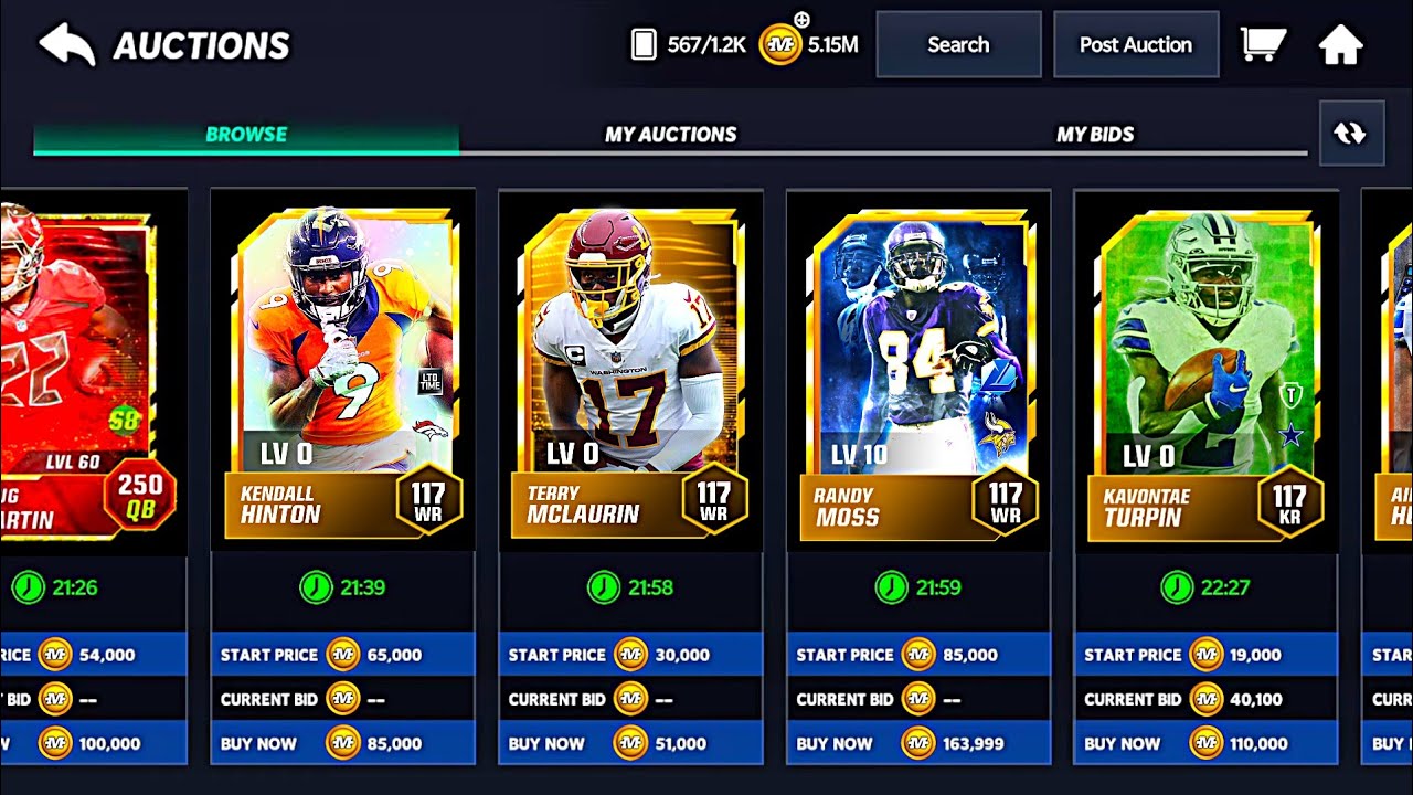 mut cards for sale