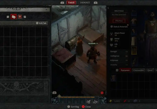 Diablo IV Guide to Inventory and Items Slot
