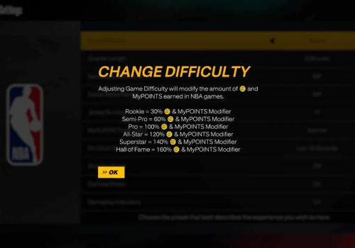 NBA 2K23 MyTeam Challenges Difficulty Levels: Understanding the Different Difficulty Levels and Which to Choose