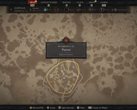 Diablo IV Guide to Vyeresz Stronghold